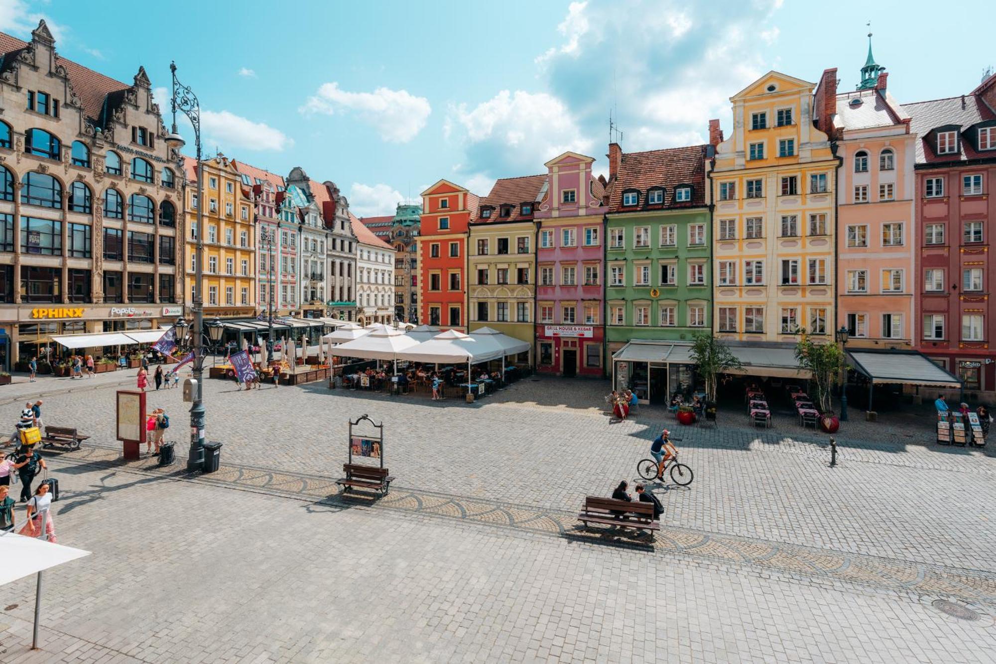 Neatspace - Apartament Z Widokiem Na Rynek Apartman Wrocław Kültér fotó